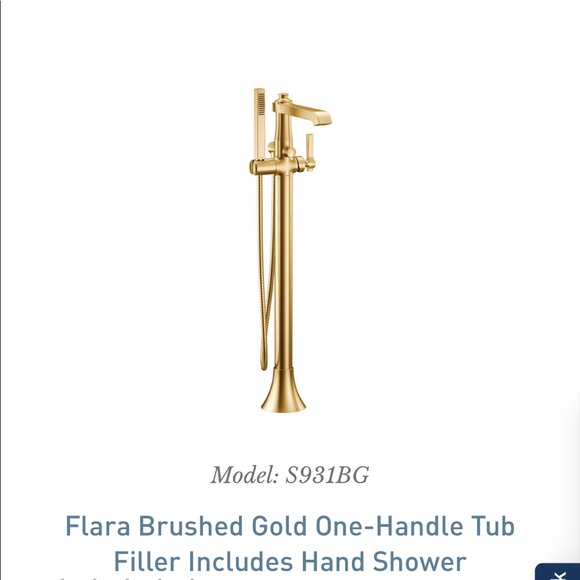 Free standing tub faucet - Picture 1 of 4